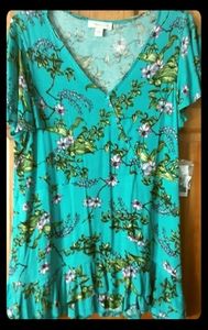 Vintage America Floral Top